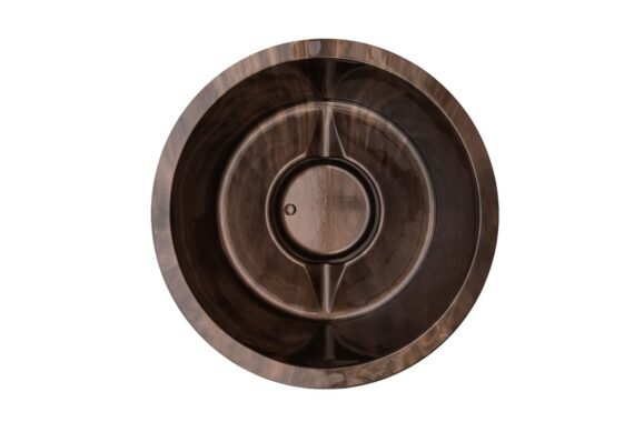 Round-hot-tub-external-oven-2M-Spruce-wood-5