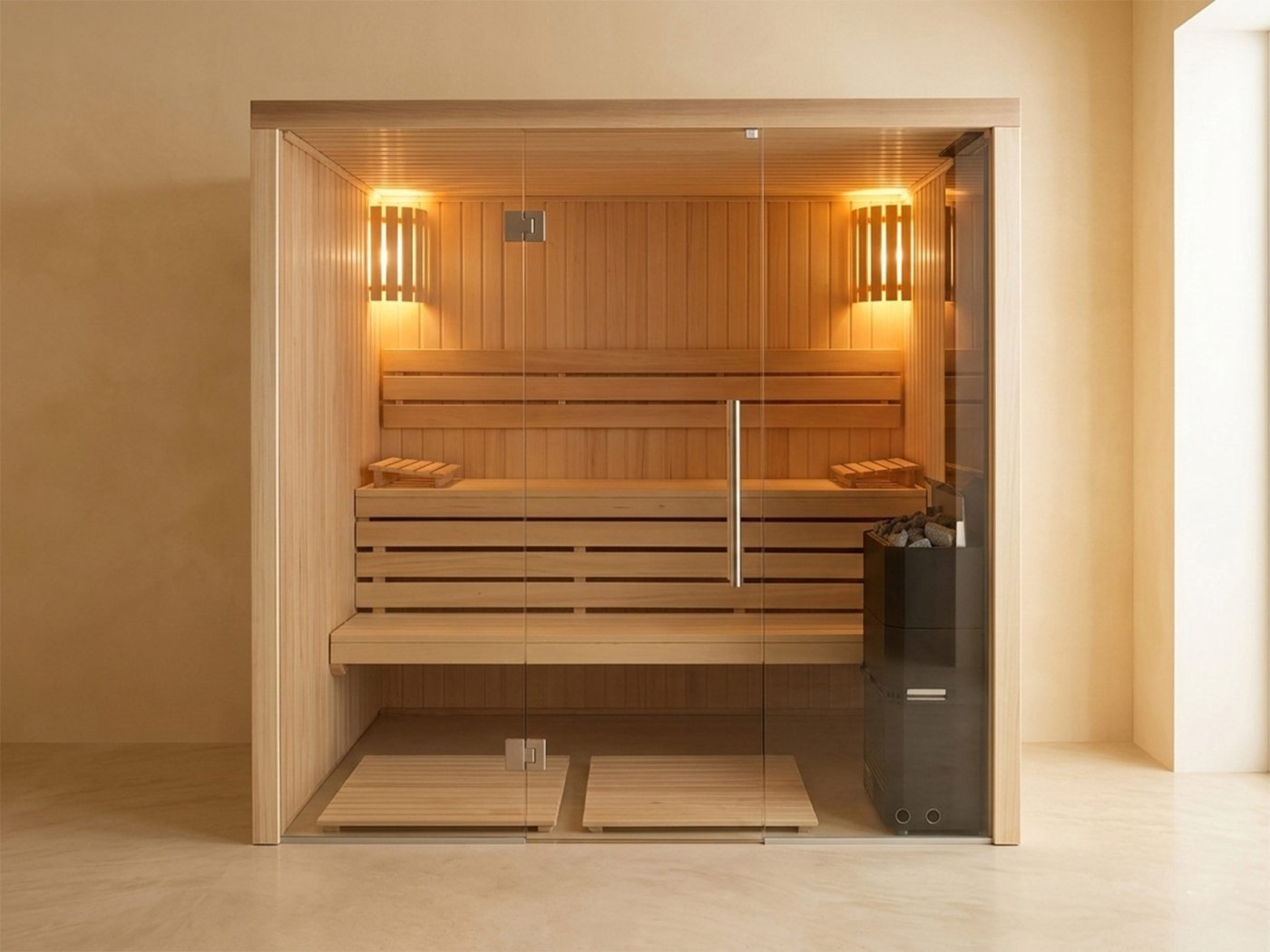 Sauna interieur standard