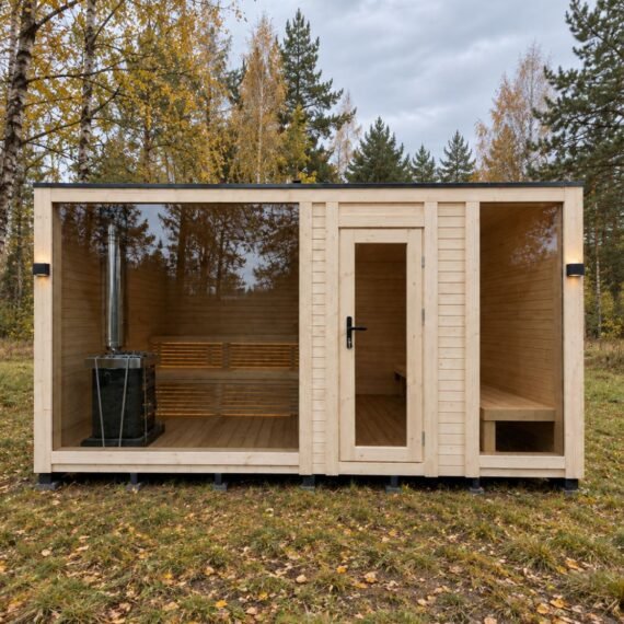 Sauna Modul Vestiaire (2)